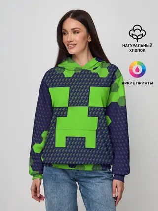 Женское худи / MINECRAFT / МАЙНКРАФТ
