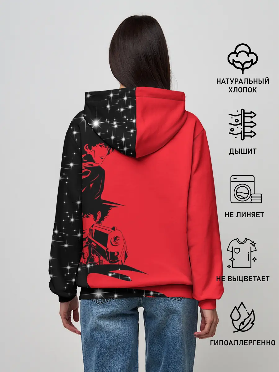 Женское худи / Cowboy Bebop art