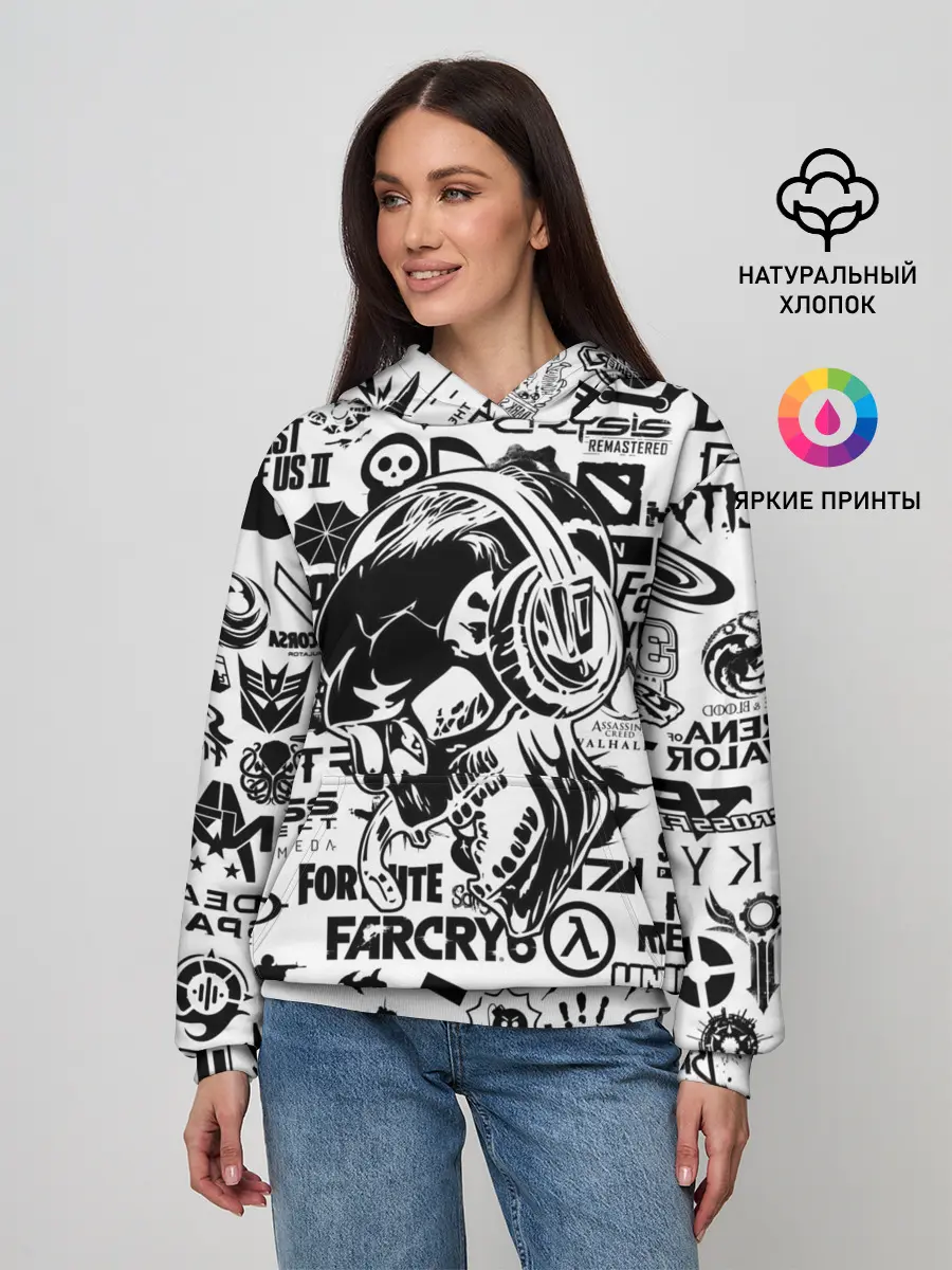 Женское худи / PROGAMER | Все Игры