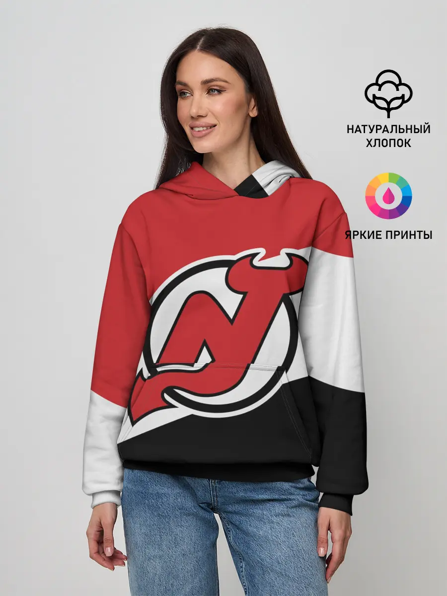Женское худи / Нью-Джерси Девилз