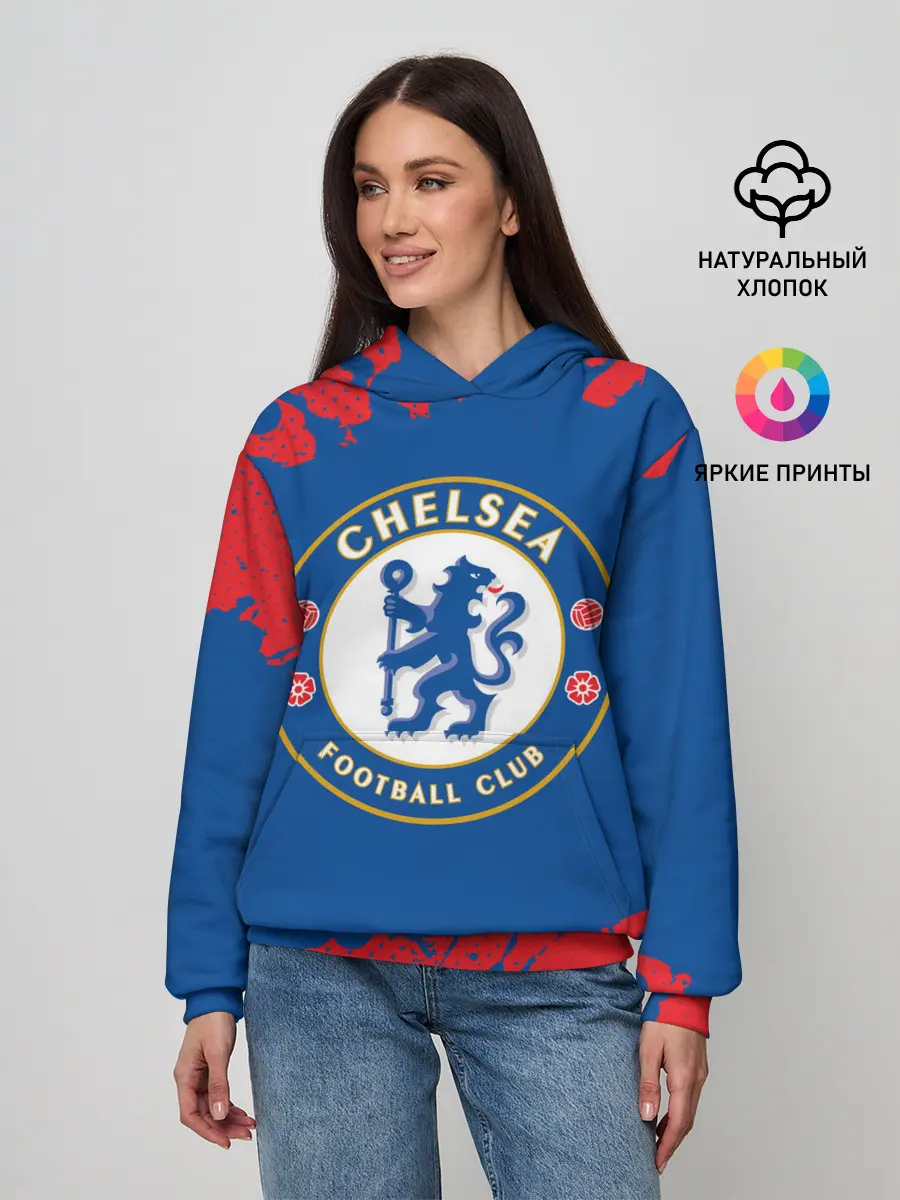Женское худи / CHELSEA F.C. / ЧЕЛСИ