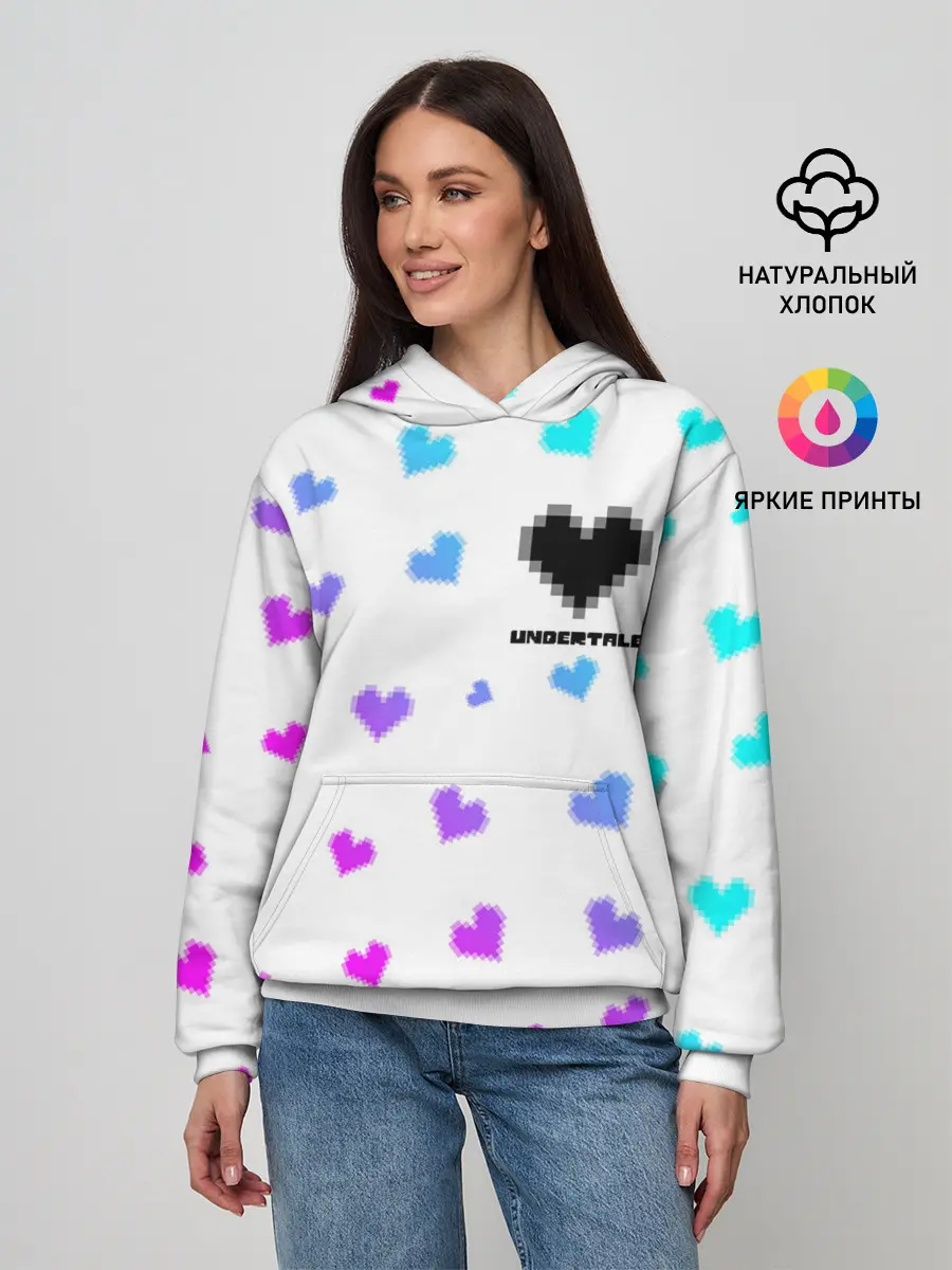 Женское худи / UNDERTALE / АНДЕРТЕЙЛ