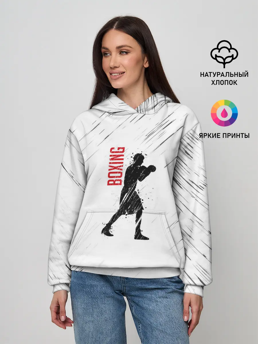Женское худи / Бокс