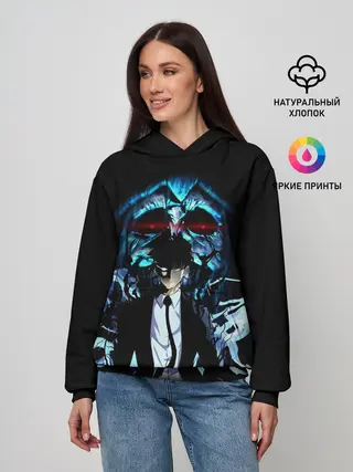 Женское худи / Поднятие Уровня В Одиночку