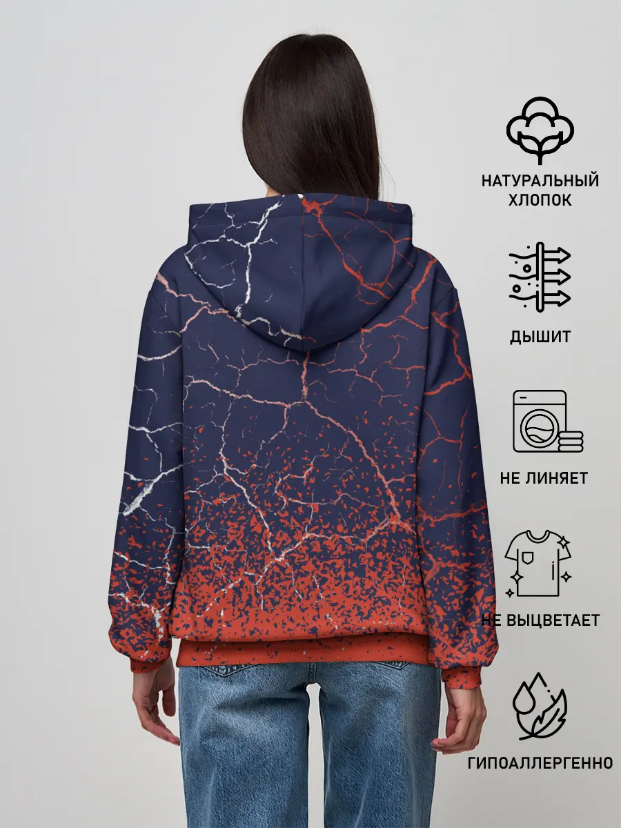 Женское худи / ATLETICO MADRID / Атлетико