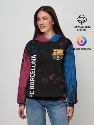 Женское худи / FC BARCELONA.