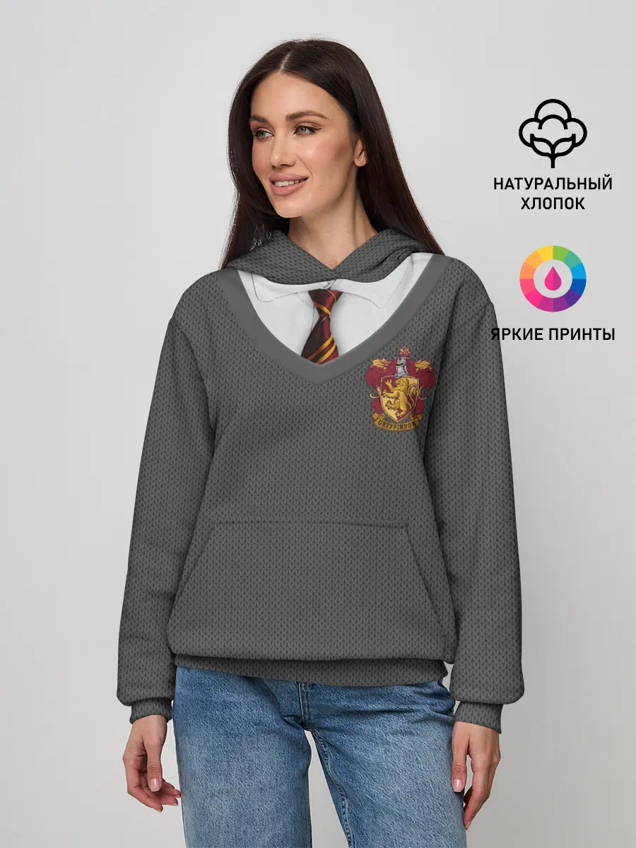 Женское худи / Форма Гриффиндора