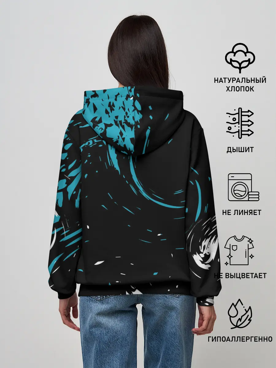 Женское худи / REAL MADRID.