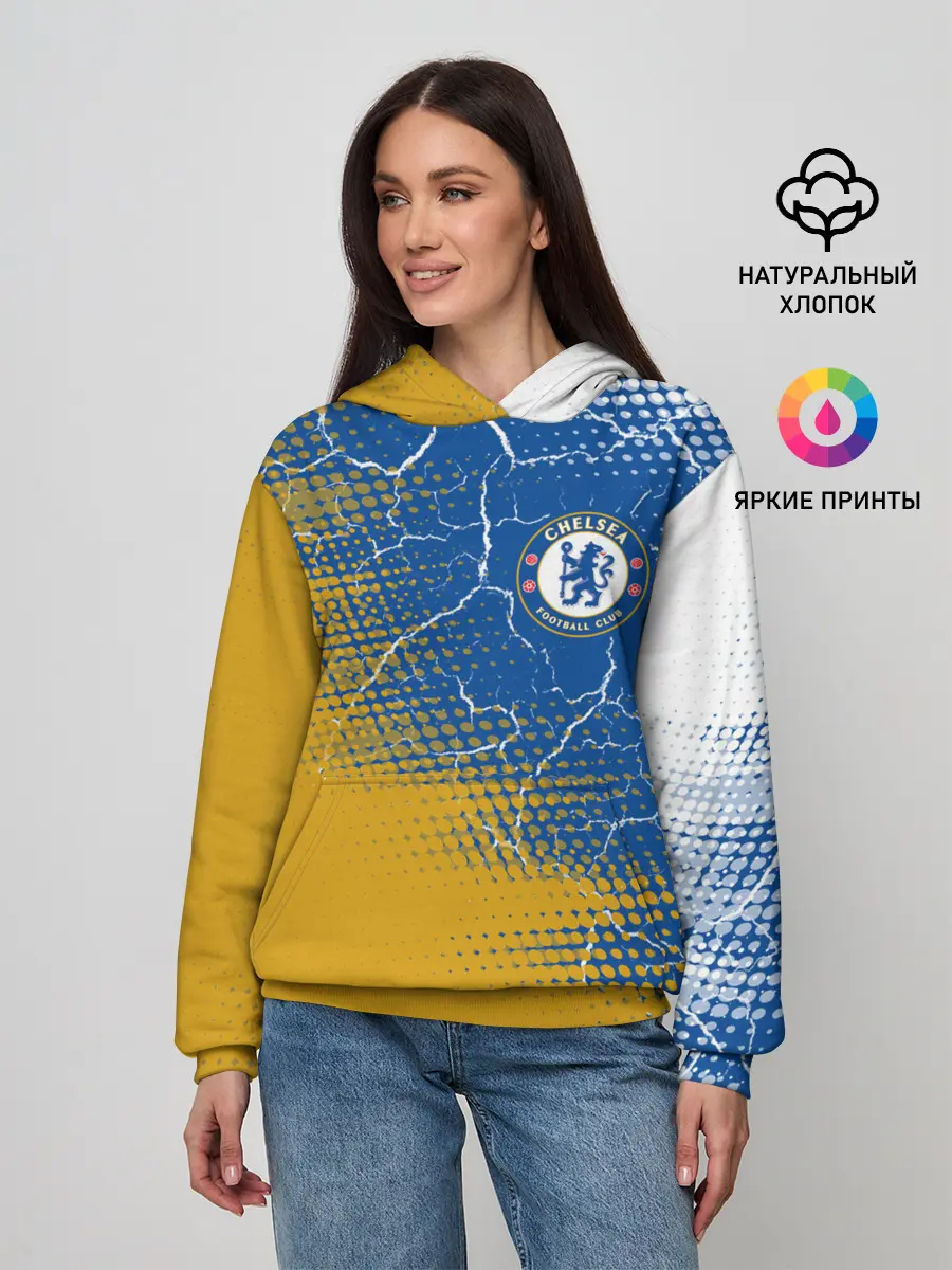 Женское худи / CHELSEA F.C. / ЧЕЛСИ