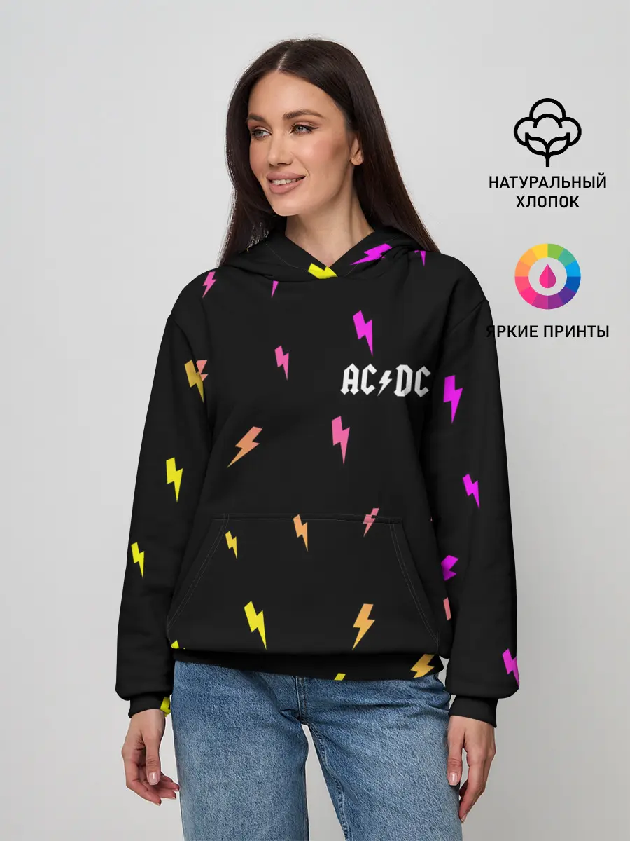 Женское худи / AC DС