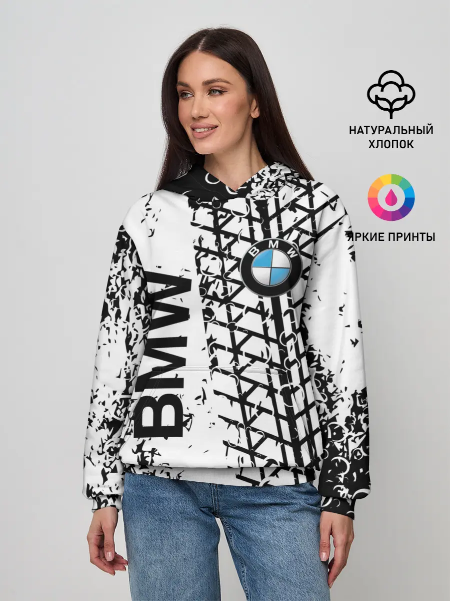 Женское худи / BMW.