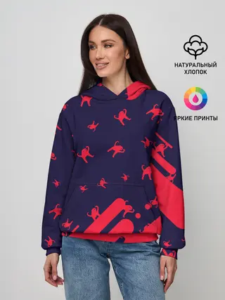 Женское худи / ЪУЪ СЪУКА