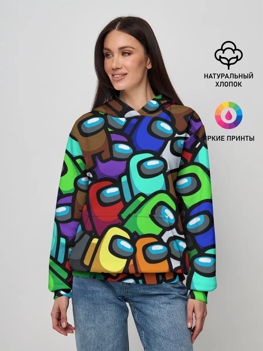 Женское худи / Among us