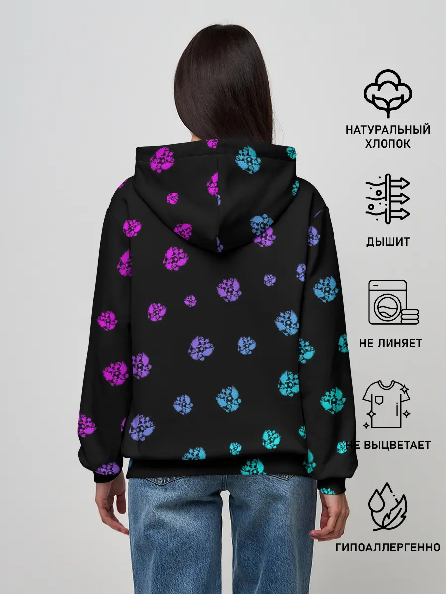 Женское худи / FOOTBALL RUSSIA / Футбол