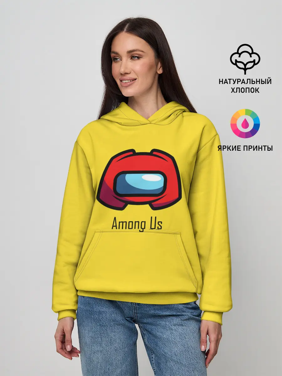 Женское худи / Among Us|LoGo