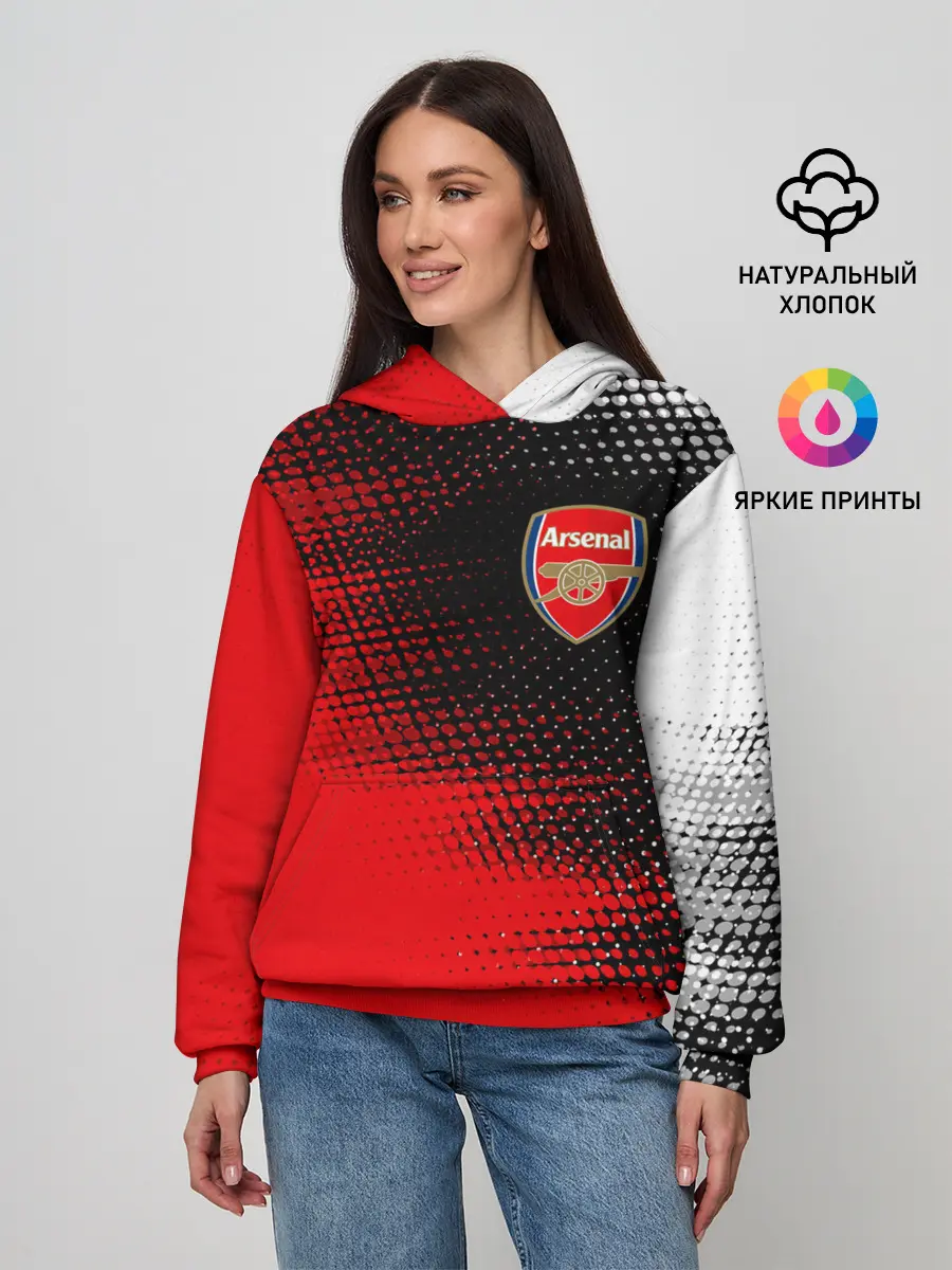 Женское худи / ARSENAL / Арсенал