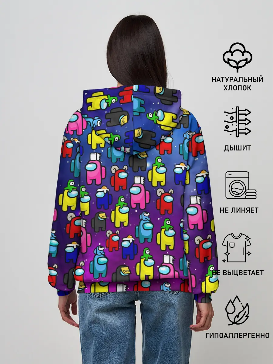 Женское худи / AMONG US