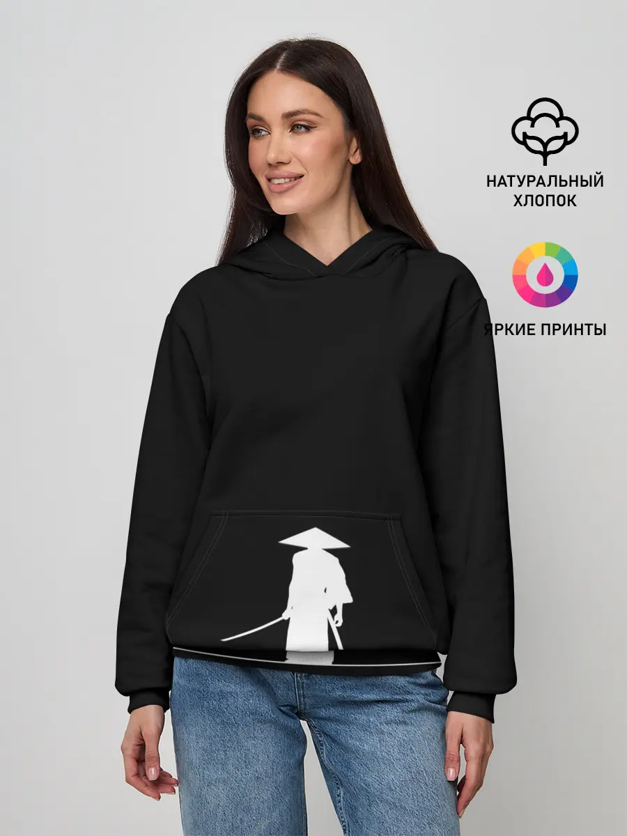 Женское худи / Одинокий самурай