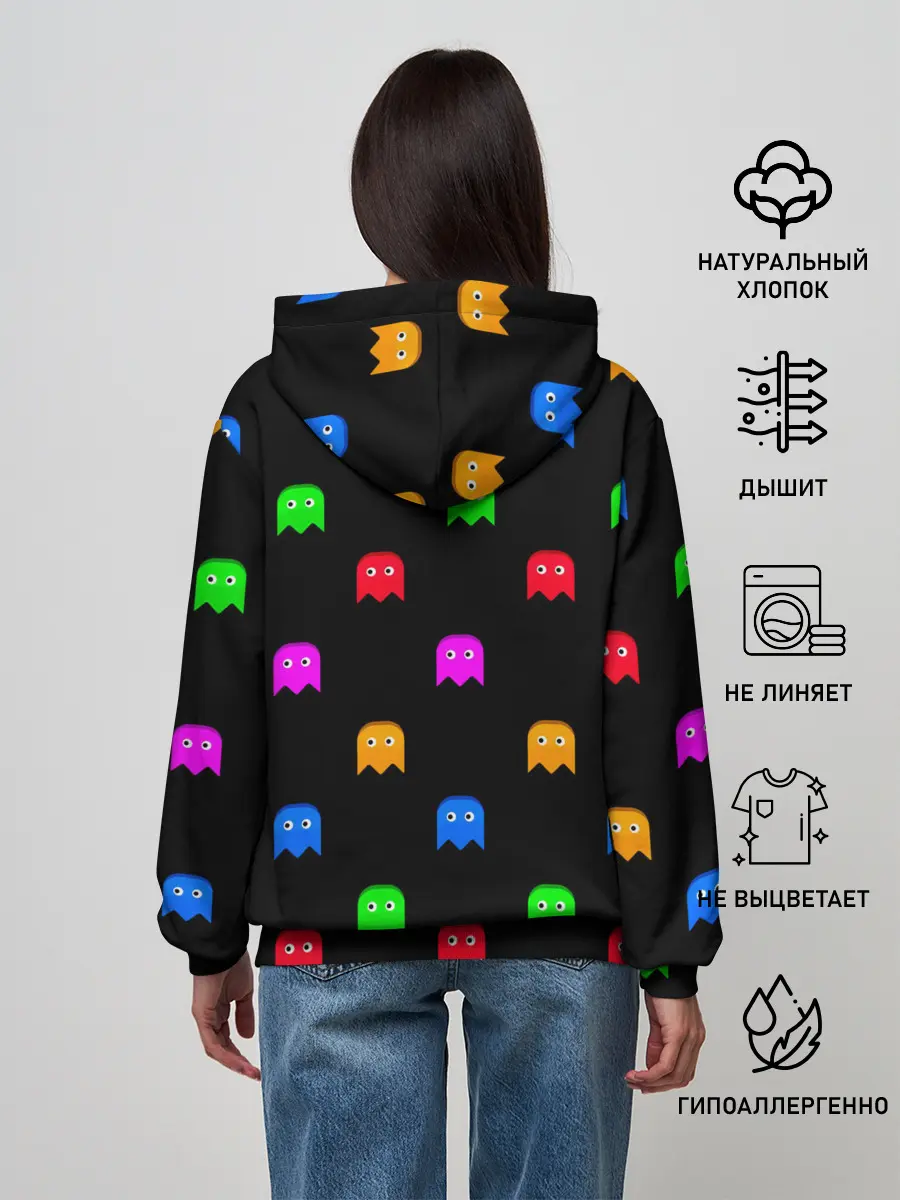 Женское худи / Пакмен