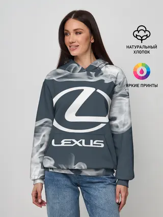 Женское худи / LEXUS / ЛЕКСУС