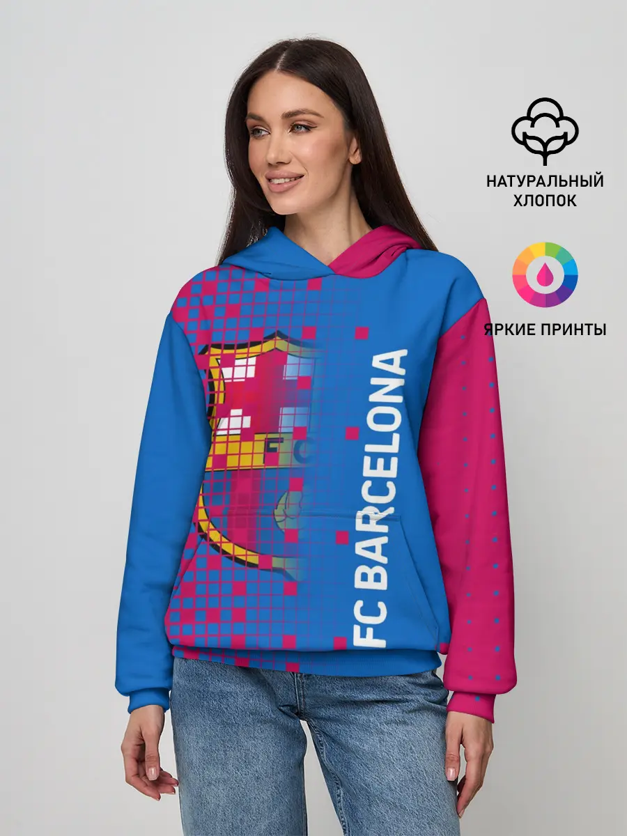 Женское худи / FC BARCELONA