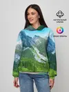 Женское худи / Альпийские горы