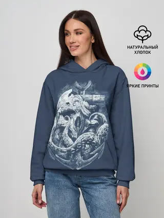 Женское худи / Кракен