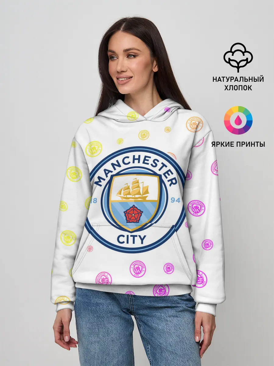 Женское худи / MANCHESTER CITY Манчестер Сити