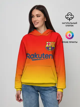 Женское худи / FC BARCELONA