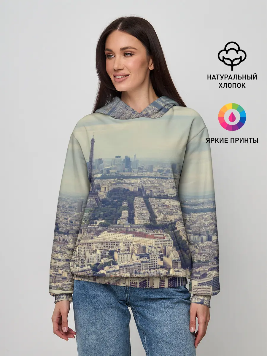 Женское худи / Париж