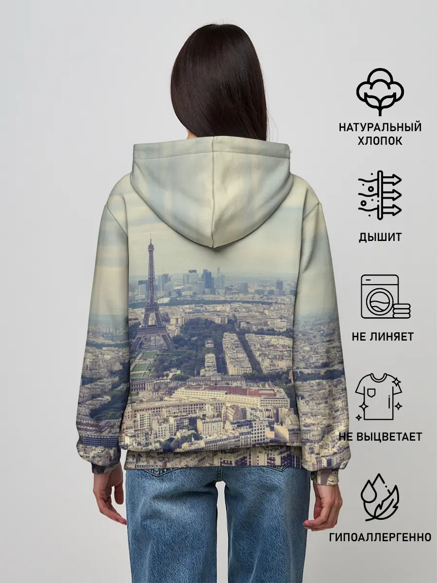 Женское худи / Париж