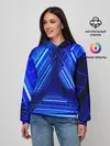 Женское худи / Неоновый тоннель
