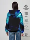 Женское худи / Неоновый вихрь