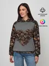 Женское худи / Люблю кофе