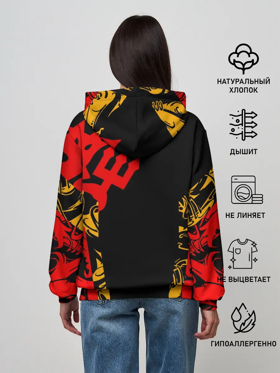 Женское худи / Manchester United | Red Devils