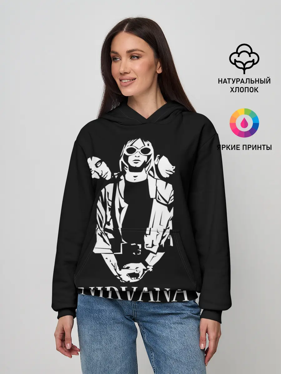 Женское худи / NIRVANA