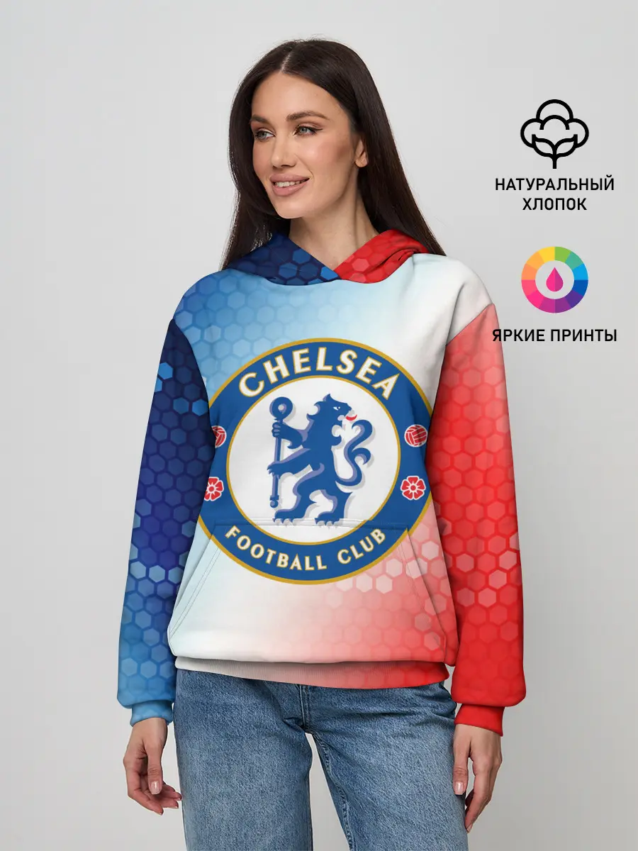 Женское худи / CHELSEA F.C. / ЧЕЛСИ