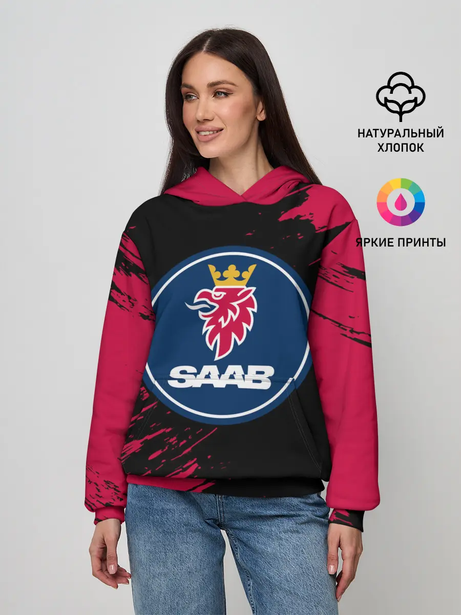 Женское худи / SAAB / Сааб