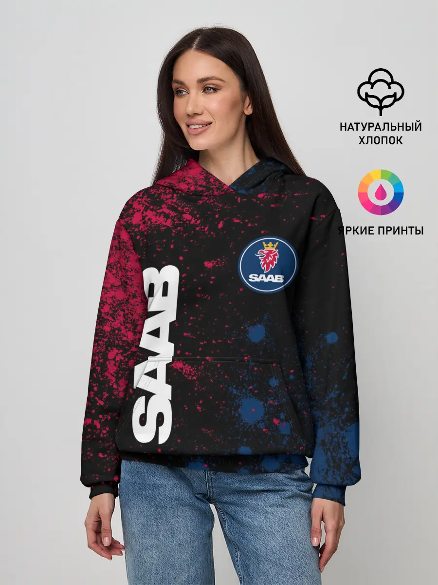Женское худи / SAAB / Сааб