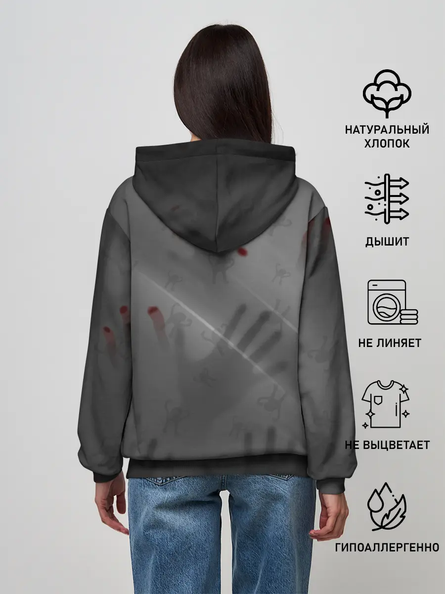 Женское худи / ЪУЪ СЪУКА