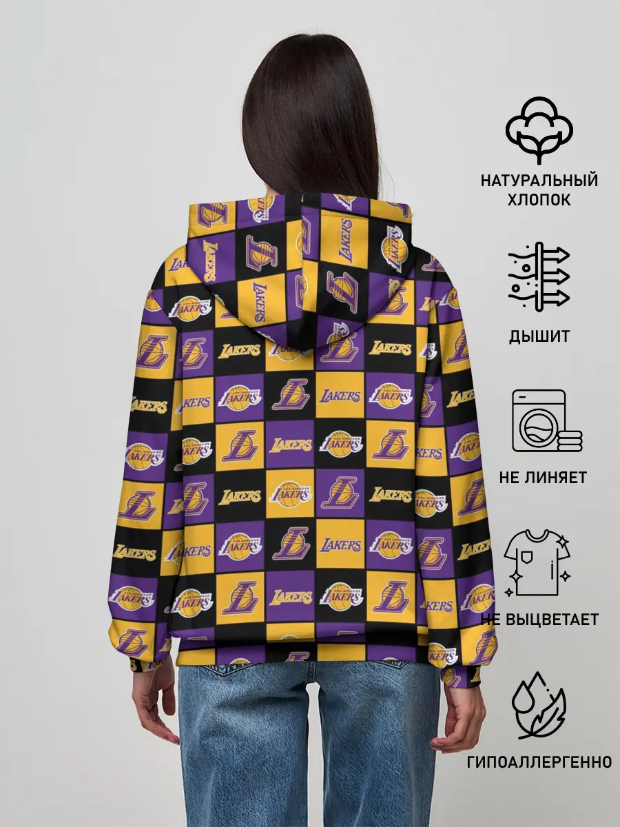 Женское худи / LA LAKERS | ЛЕЙКЕРС