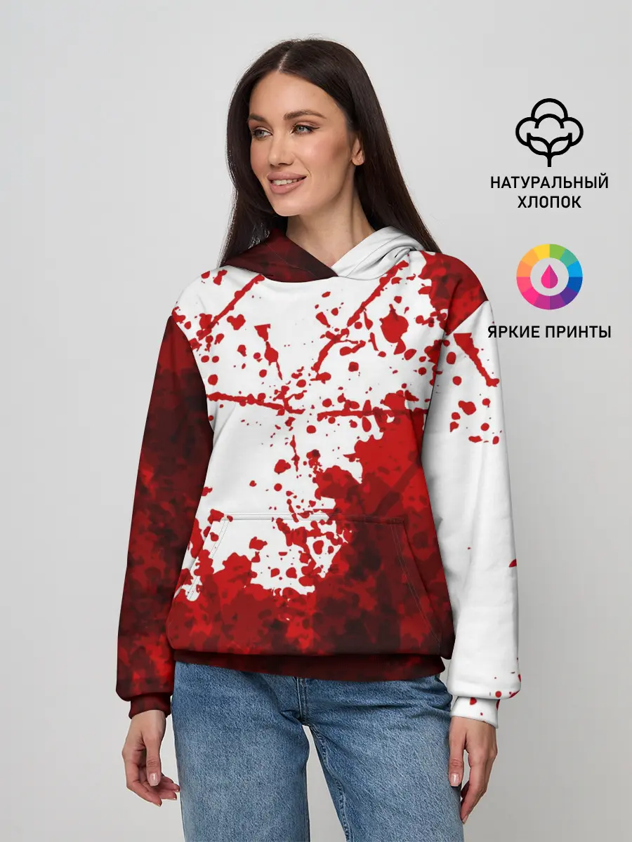 Женское худи / HALLOWEEN BLOOD