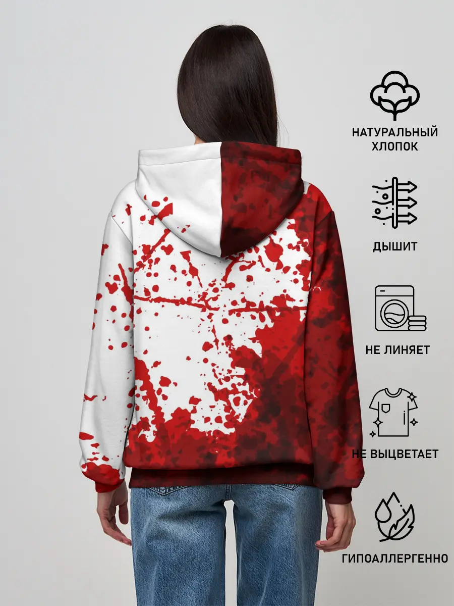 Женское худи / HALLOWEEN BLOOD