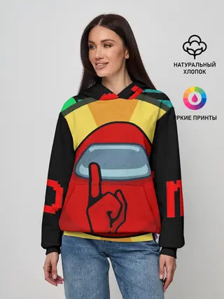 Женское худи / Among Us IMPOSTOR