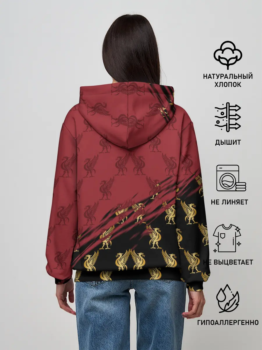 Женское худи / LIVERPOOL.