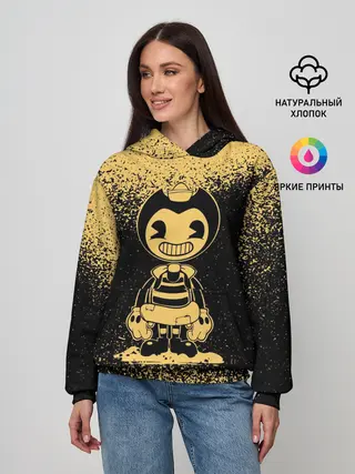 Женское худи / Bendy And The Ink Machine
