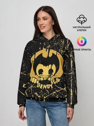 Женское худи / Bendy And The Ink Machine