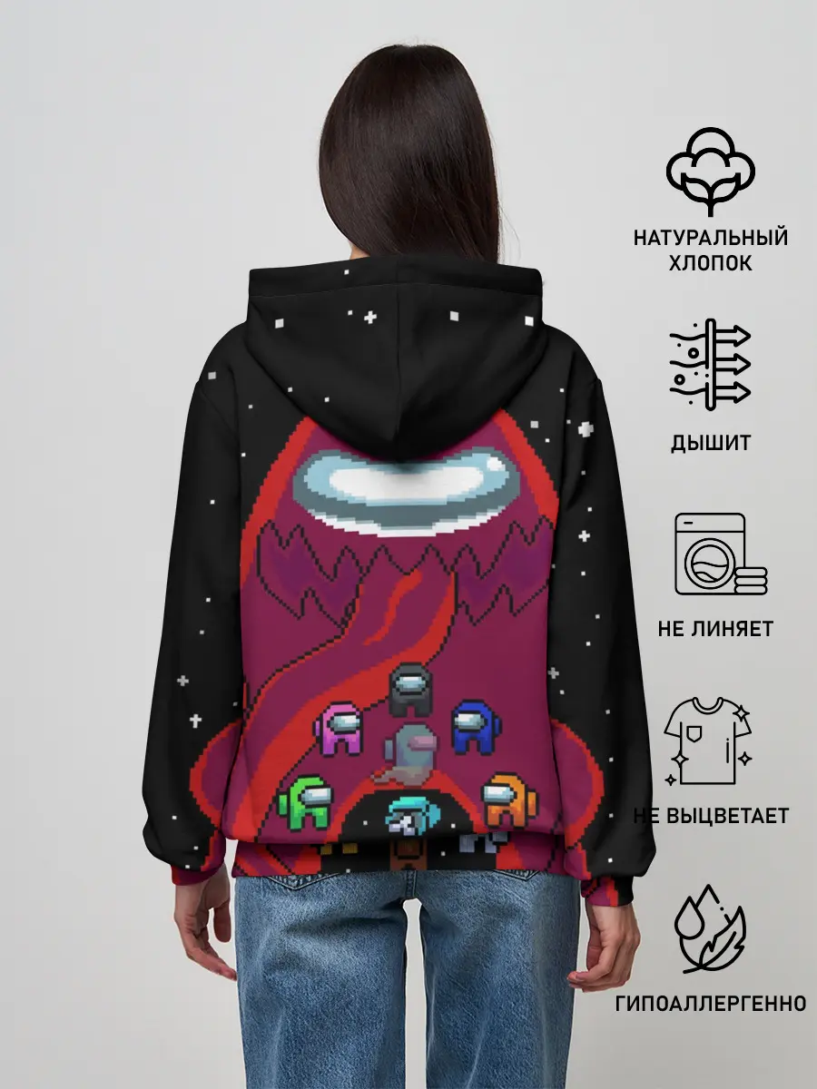 Женское худи / Impostor Monster