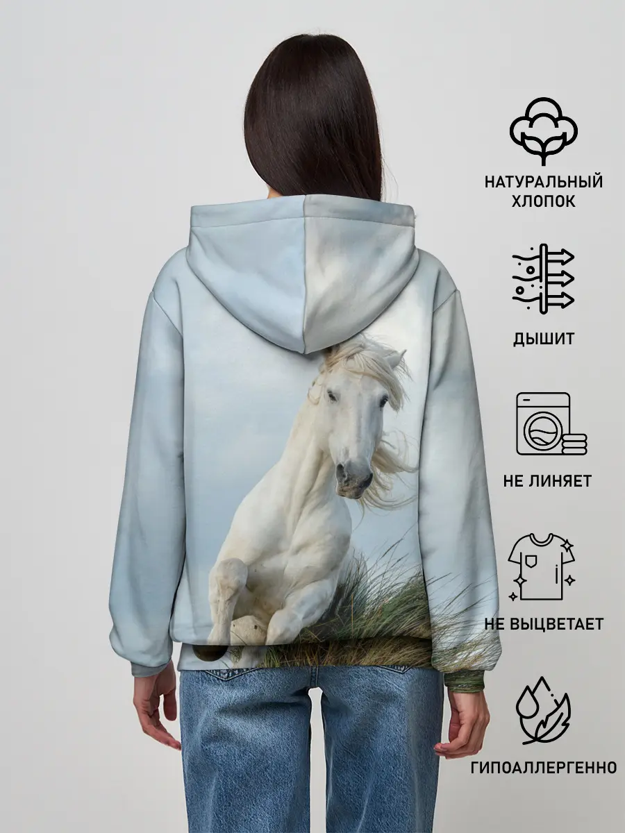 Женское худи / Лошадь