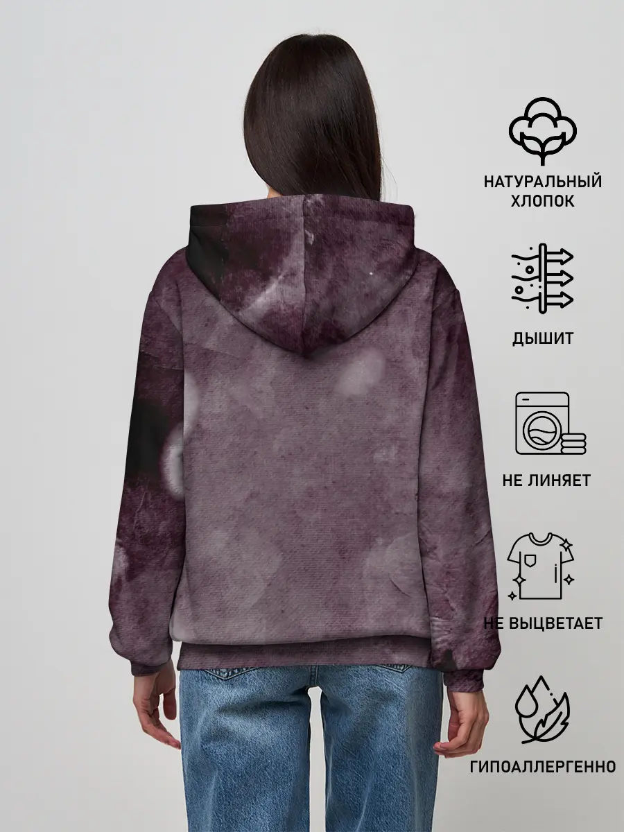 Женское худи / Danganronpa акварель